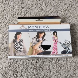 New Itzy Ritzy Mon Boss multi-use cover casual lightweight 29.5"×24"